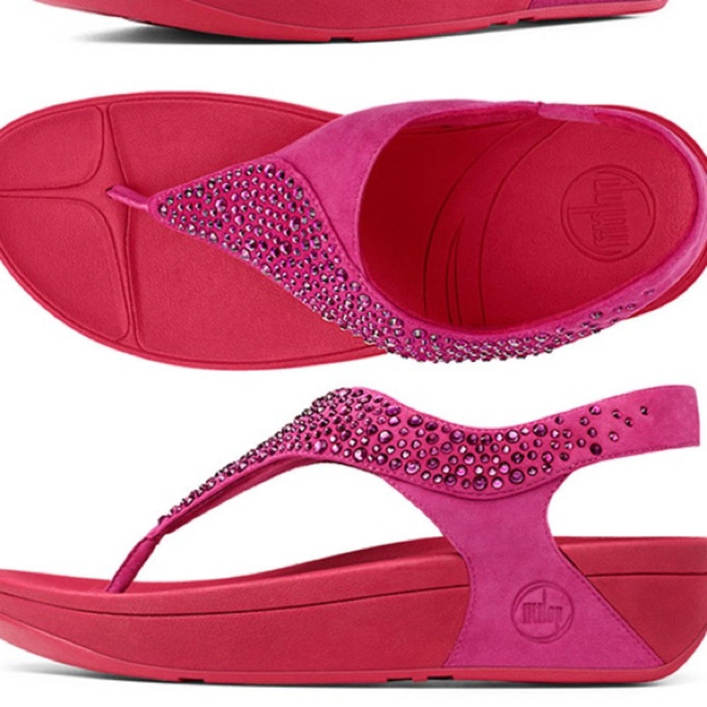 FitFlopª Suisei Sandals - Rio Pink - Size US 8